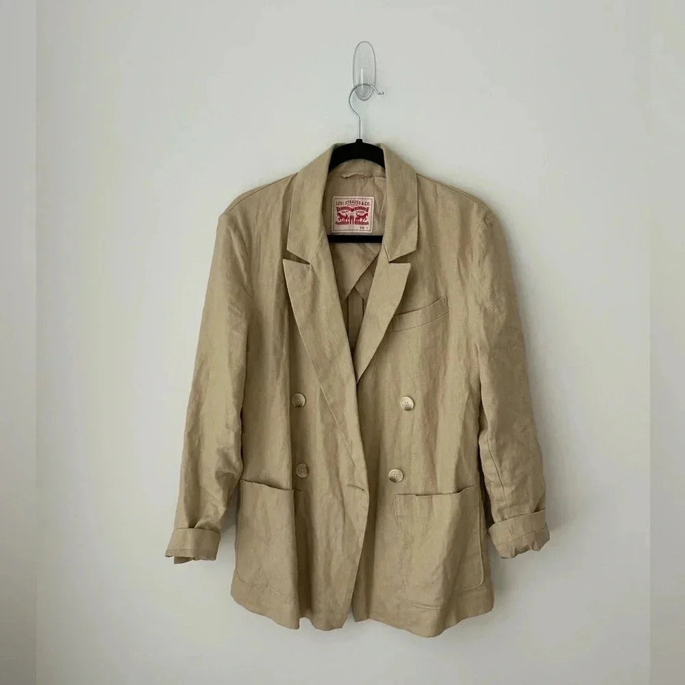 Levi’s oversized linen Alexa  blazer - Picture 2 of 13